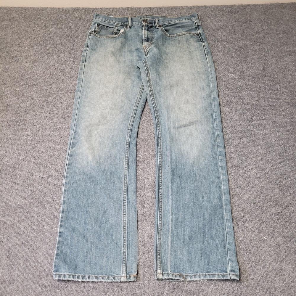 Levi's Jeans Mens Size 32 559 Relaxed Straight Light Wash Blue Denim